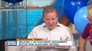 Beloved 7  Action News assignment editor Bob Kuszynski retires