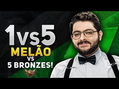 1vs5 - MELAO13 vs 5 BRONZES!