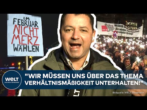 Video Thumbnail: PROTEST GEGEN CDU: Parteizentrale geräumt, Wahlbüro beschmiert! "Linke Spinner!" Abstimmung mit AfD!