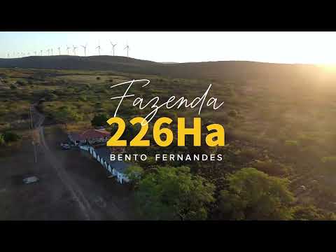 FAZENDA À VENDA EM BENTO FERNANDES/RN