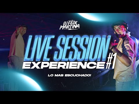 LIVE SESSION| EXPERIENCE #1| LO MAS ESCUCHADO X DJ FEDE MARTINA🤟🏽🔥 Cachengue - cumbia - RKT - perreo