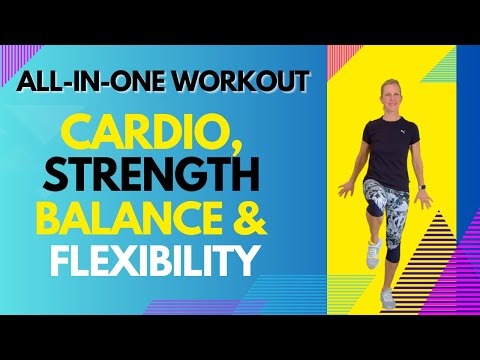 The Secrets to Longevity: 30 minute Walking Workout including Strength, Balance & Flexibility