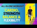 The Secrets to Longevity: 30 minute Walking Workout including Strength, Balance & Flexibility
