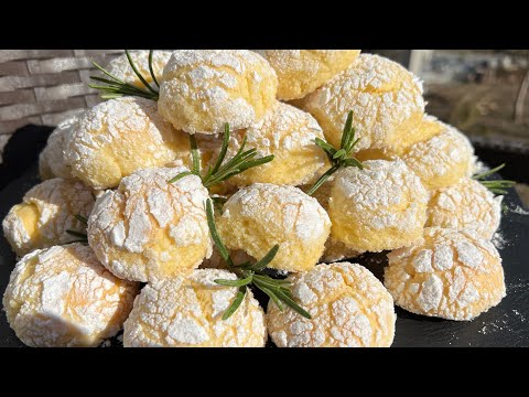 🎄 ORANGE COOKIES 🍊 They are the end of the world 🤩 recipe in 5 minutes