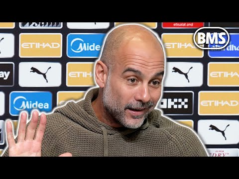 WHEN I THINK A LOT AND IT WORKS… I AM A GENIUS! 🧠 | Pep Guardiola EMBARGO | Man City v Leeds