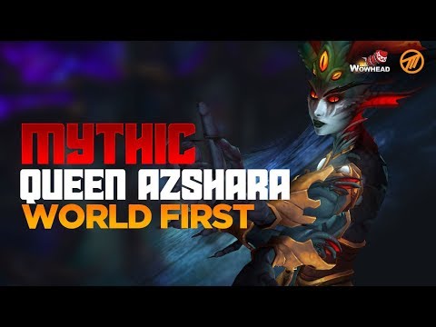 Method VS Queen Azshara WORLD FIRST - Mythic The Eternal Palace