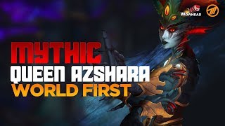 Method VS Queen Azshara WORLD FIRST - Mythic The Eternal Palace