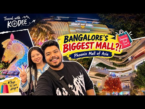 Exploring Bangalore’s largest Mall 🤯 | Phoenix Mall of Asia |  Largest Lego Store 😱
