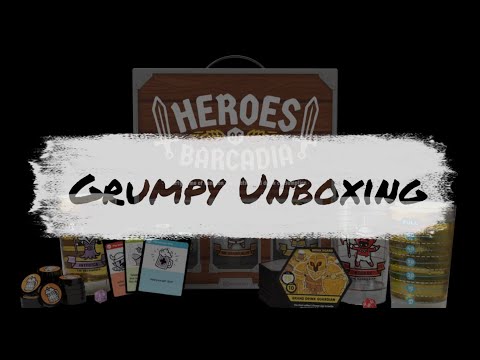 Heroes of Barcadia: Quick Unboxing