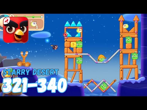 Angry Birds Journey: Levels 321-340 (Starry Desert) Gameplay - Part 17