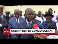 CHEMIN DE FER CONGO OCEAN : REMISE EN CIRCULATION DU TRAIN GAZELLE