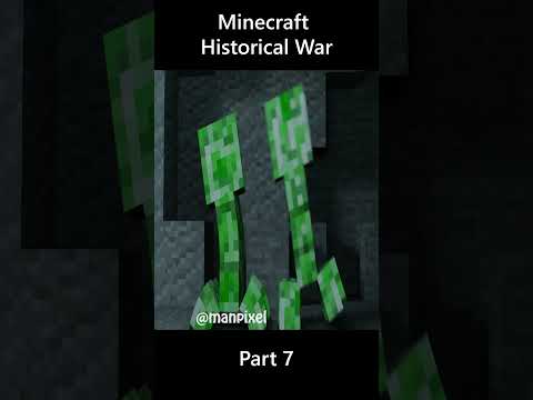 EPIC Minecraft Historical War - Part 7 #shorts 🎮