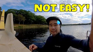 Pump Foiling Progress - 1 Hour in 3 Minutes