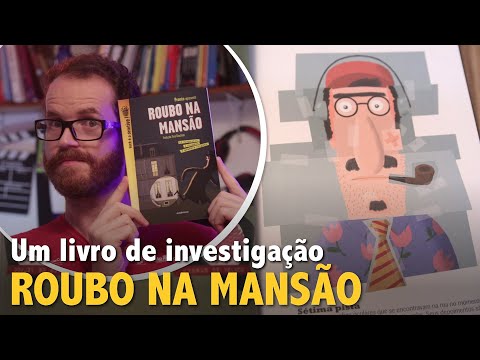 Roubo na mansa?o, mistrios e enigmas para crianas | Literatura Infantil