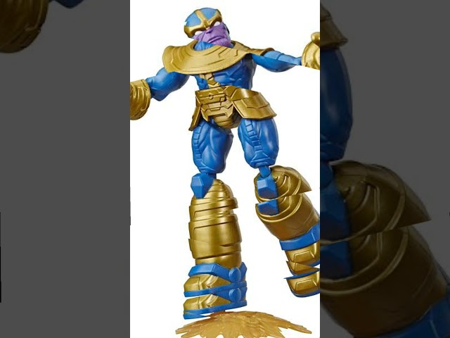 Vídeo relacionado con Marvel Thanos Toy 9.5-inch Scale Collectible Super Hero Action Figure, Toys for Kids Ages 4 and Up