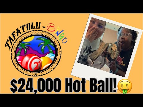 Chasing The $24,000 Hot Ball at Tafatolu Bingo! 😱😱