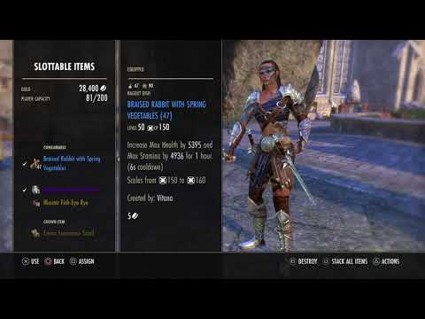 Stam Sorc 42k DW PvE Solo Parse Practice