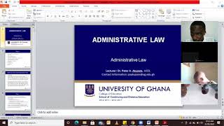 Case & Law II Administrative Law Tutorials II Session 1II Tutorials wi