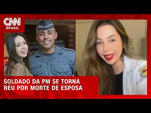 Soldado da PM se torna réu por morte de esposa em apartamento na Grande SP | CNN NOVO DIA