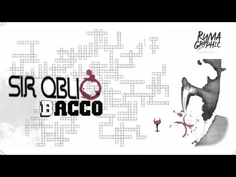 Sir Oblio - Bacco (Official Lyrics Video) - Prod. PFS