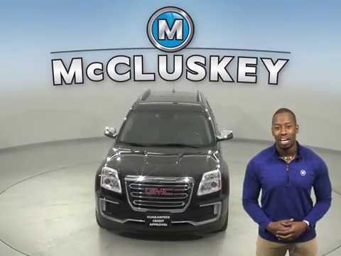 C18621NA Used 2017 GMC Terrain SLT AWD Black SUV Test Drive, Review, For Sale -