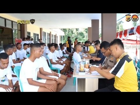 HARI KE 5 RIKKES TAHAP I PENERIMAAN POLRI TA 2024 POLRES MIMIKA