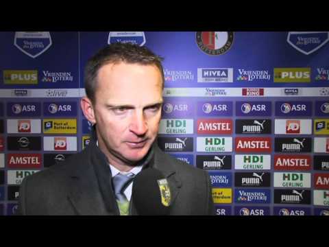 John van den Brom na Feyenoord - Vitesse