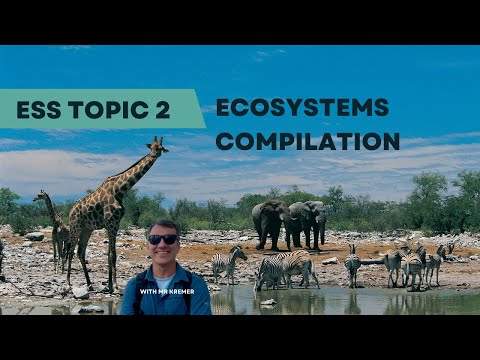 ESS Topic 2 Ecology Compilation (new syllabus topics 2.1 to 2.5)