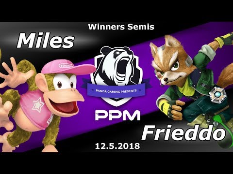 Big PPM 6 - Frieddo (Fox) Vs. Miles (Diddy Kong) - Winners Semis