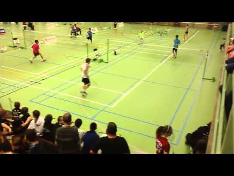 Mark Leith vs Vincent Medina Badminton Olve Jot 2012 Part 2