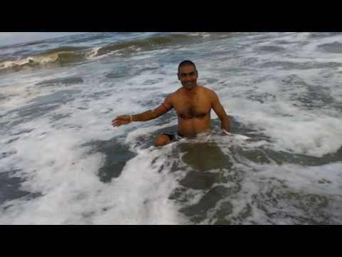 Marina Beatch......Gunjan Bhai..... Beautifull Moment