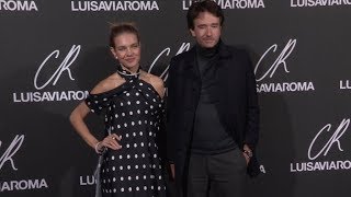 Natalia Vodianova and Antoine Arnault at the CR Fashion Book x LuisaViaRoma Photocall in Paris