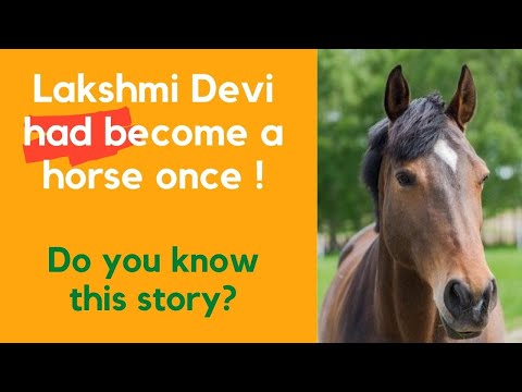 Lakshmi Devi Becomes A Horse
