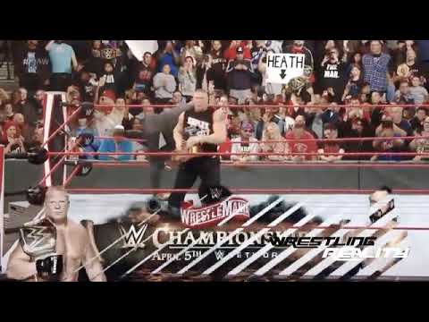 Drew McInTyre Distroyed Brock Lesnar On WWE RAW Highlights 2nd March 2020 HD - WWE RAW 02/03/2020