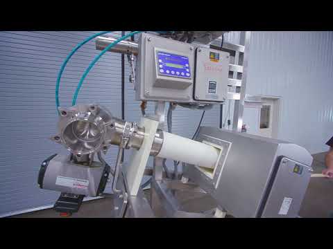 Safeline Pipeline Metal Detector with Reject Valve Demo