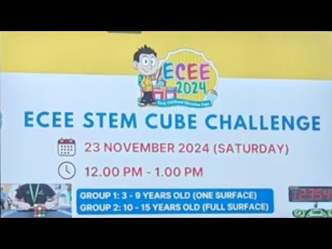 ECEE STEM Cube Challenge at IDCC Shah Alam on 23/11/2024