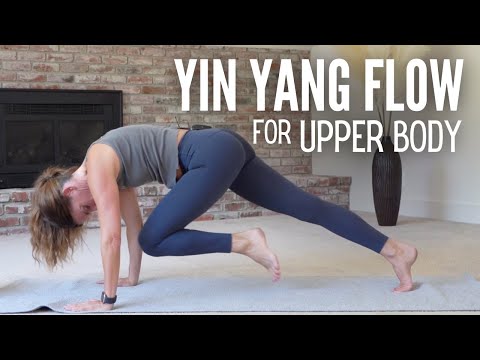 Yin Yang Flow | Upper Body Yoga Workout {30 Min}