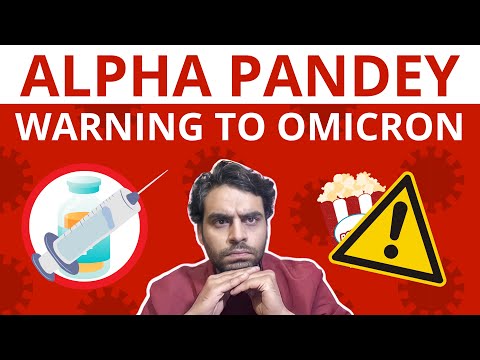 Alpha Pandey Warning To Omicron | Satish Ray