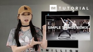 Simple Things (Remix) - Miguel ft. Chris Brown, Future / 1MILLION Dance Tutorial