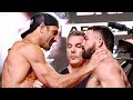 LUKE ROCKHOLD GRABS MIKE PERRY'S THROAT DURING INTENSE BKFC 41 WEIGH IN!