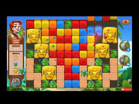 Lost Island Blast Adventure Level 1386 NO BOOSTERS - A S GAMING ✔