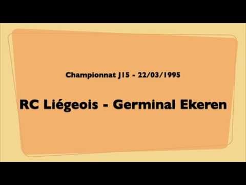 J15. RC Liégeois - Germinal Ekeren (22/03/1995)