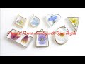 How To Make Pressed Flower Jewelry With Open Bezels