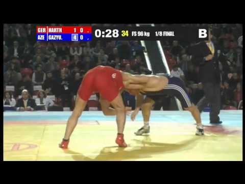 SWEC-2013 William HARTH (GER) - Khetag GAZYUMOV (AZE) 1/8 final