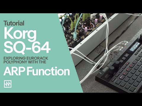 Korg SQ-64 Tutorial: Exploring Eurorack Polyphony with the ARP Function