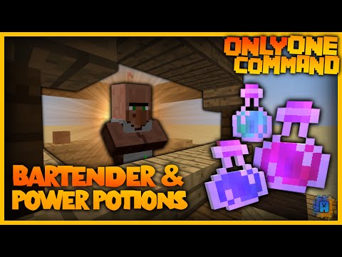 IJAMinecraft - Minecraft: Bar, Bartender & Power Potions in only one command! (1.8)