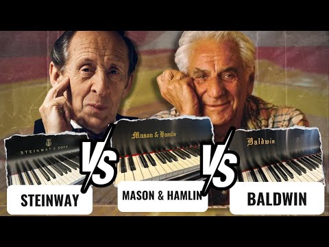 Great AMERICAN Pianos | Steinway B Vs. Baldwin F vs. Mason & Hamlin BB