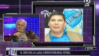[VIDEO EN NM]El dedo en la llaga: Corrupción en el fútbol. Marco Peredo habla de Marcelo Claure @ NM
