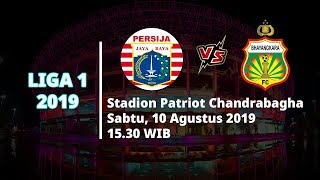 VIDEO: Live Streaming Liga 1 2019 Persija Jakarta Vs Bhayangkara FC Sabtu (10/8) Pukul 15.30 WIB