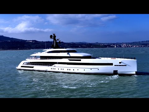 Luxury SuperYachts - 62m CRN M/Y RIO  - First day of sea  - Ferretti Group